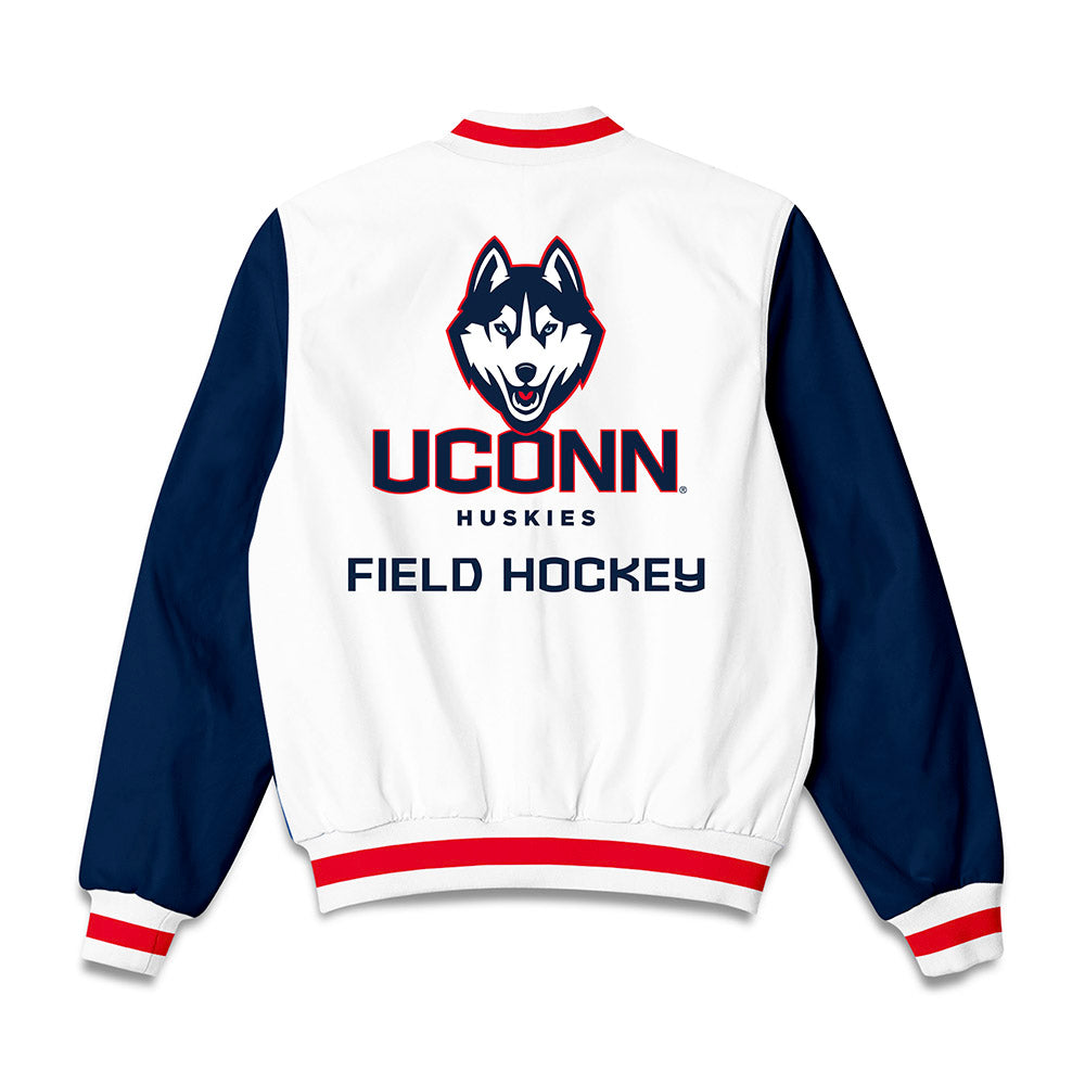 UConn - NCAA Women's Field Hockey : Faith Everett - Bomber Jacket-1
