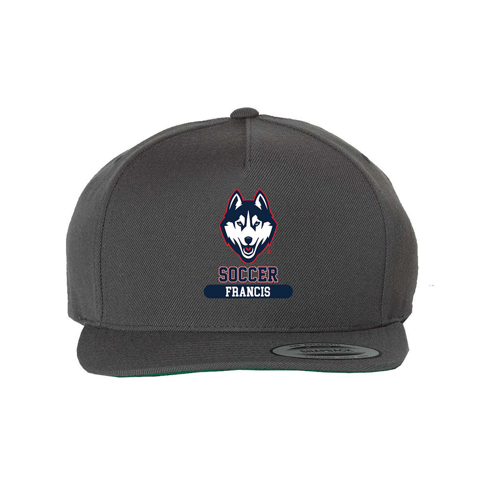 UConn - NCAA Men's Soccer : Sebastian Francis - Snapback Hat-0