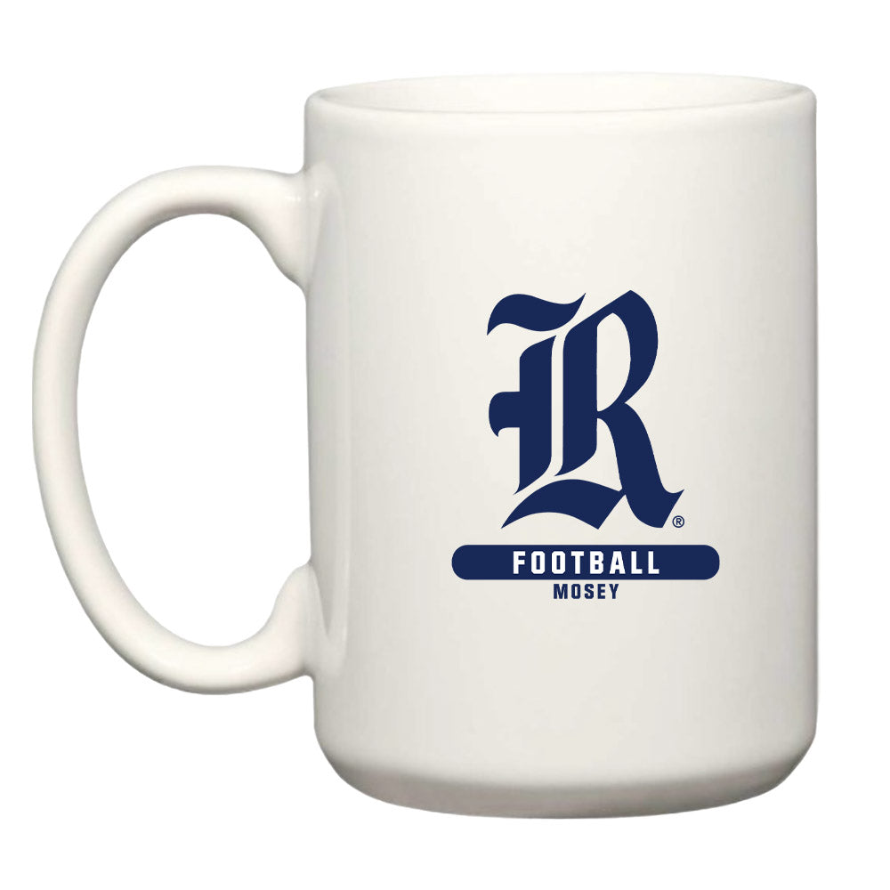 Rice - NCAA Football : Maxwell Mosey - Coffee Mug-0