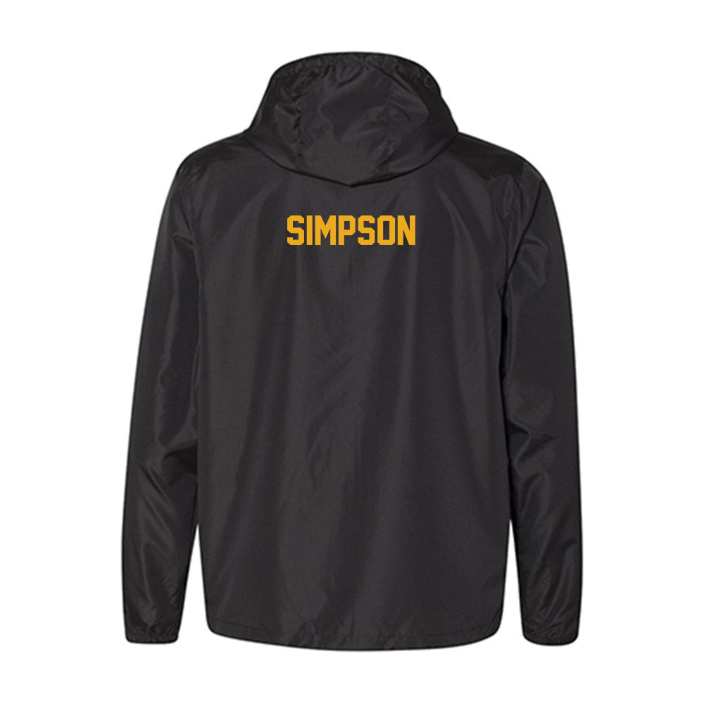 Missouri - NCAA Football : Donta Simpson - Windbreaker-1