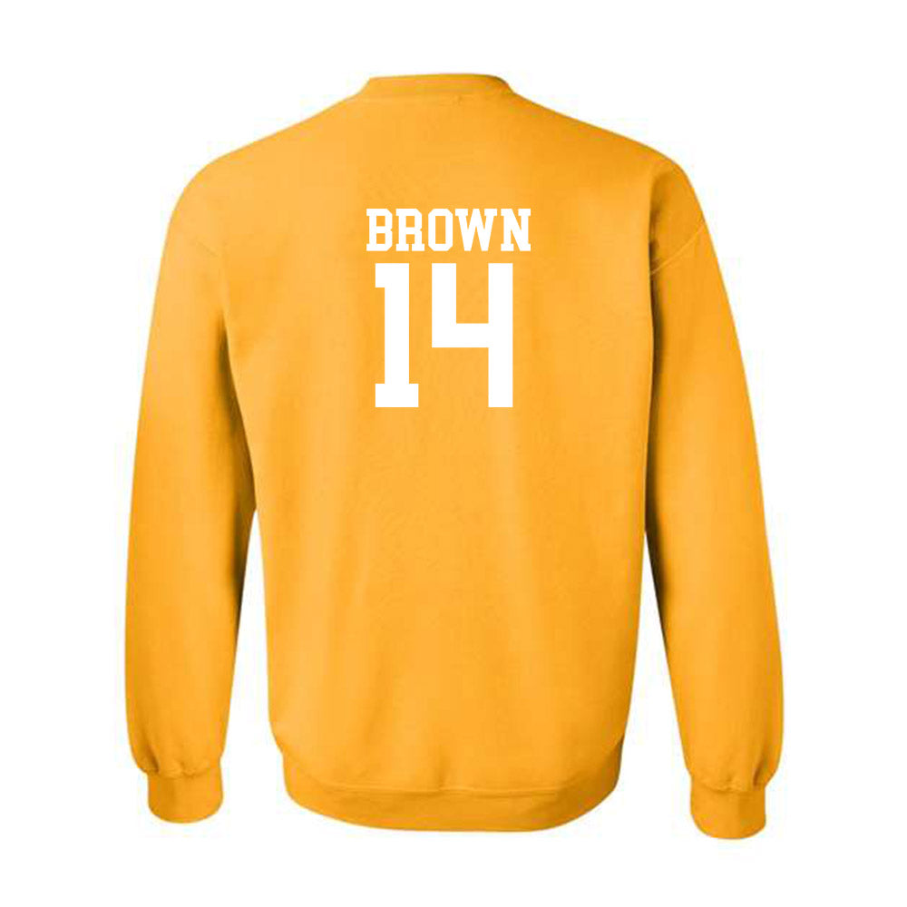 Missouri - NCAA Football : Brett Brown - Sports Shersey Crewneck Sweatshirt-1