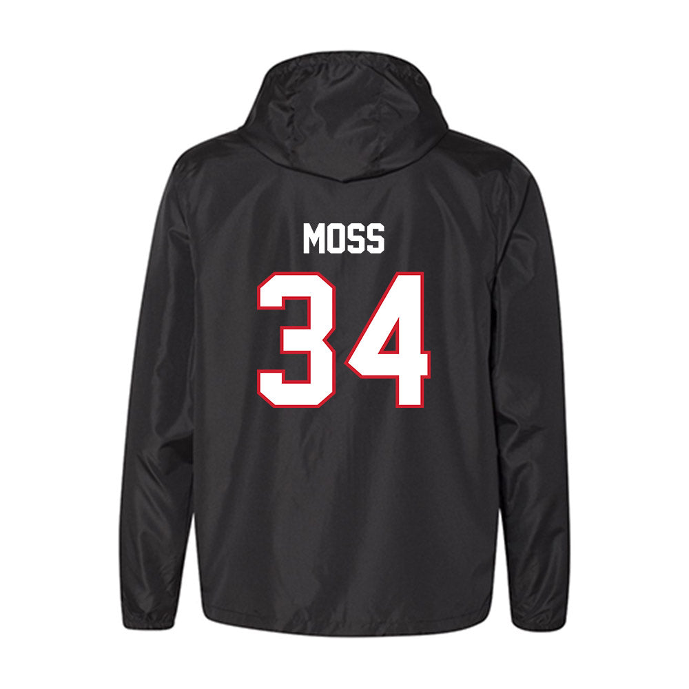NC State - NCAA Football : Noah Moss - Windbreaker-1