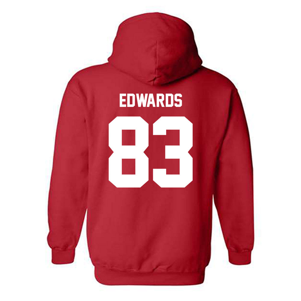 Utah - NCAA Football : Collin Edwards - Classic Shersey Hooded Sweatshirt-1