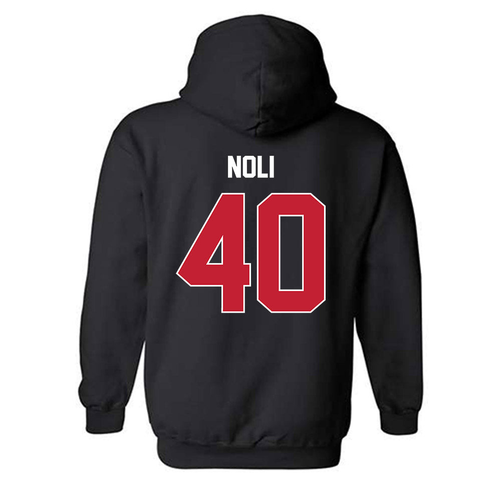 Utah - NCAA Softball : Cian Noli - Classic Shersey Hooded Sweatshirt-1