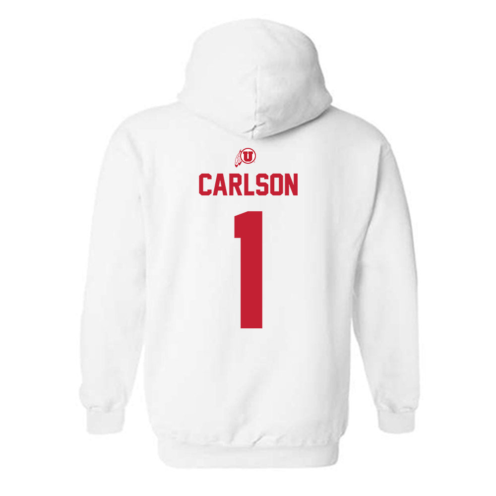 Utah - NCAA Men's Basketball : Ben Carlson - Hooded Sweatshirt