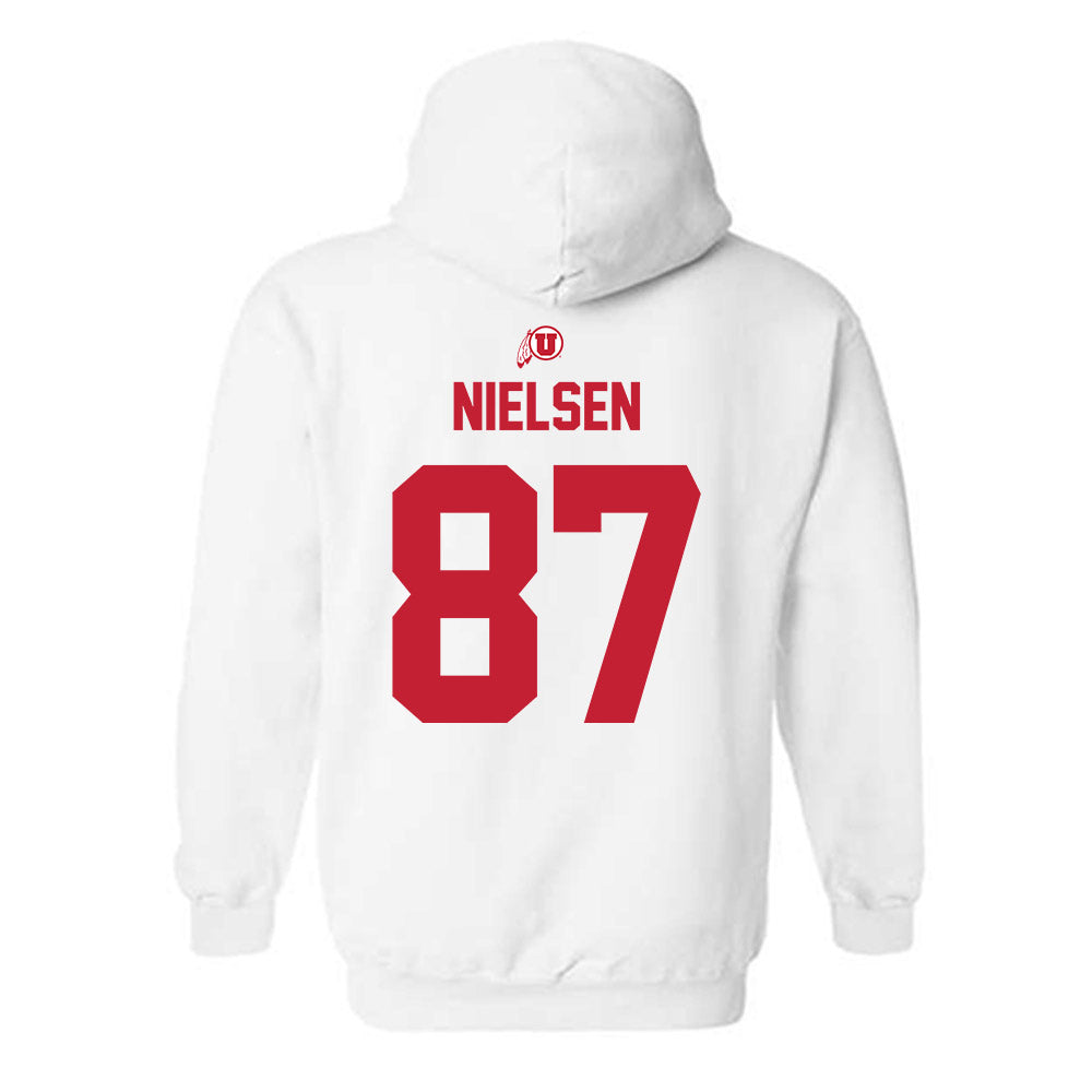 Utah - NCAA Football : Mitch Nielsen - Classic Shersey Hooded Sweatshirt-1