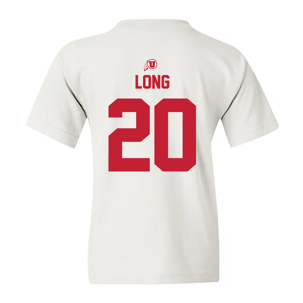 Utah - NCAA Football : King Long - Classic Shersey Youth T-Shirt-1