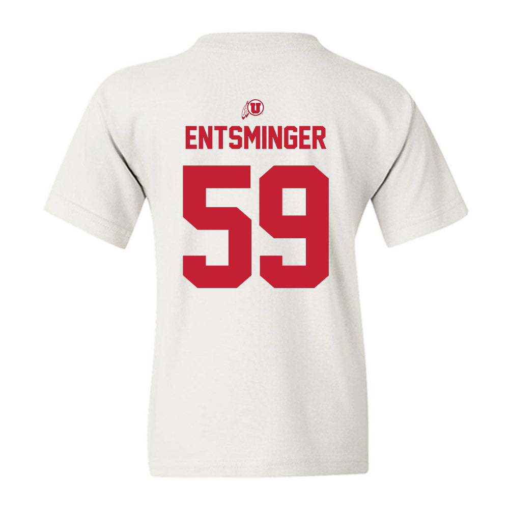 Utah - NCAA Football : Devin Entsminger - Classic Shersey Youth T-Shirt-1