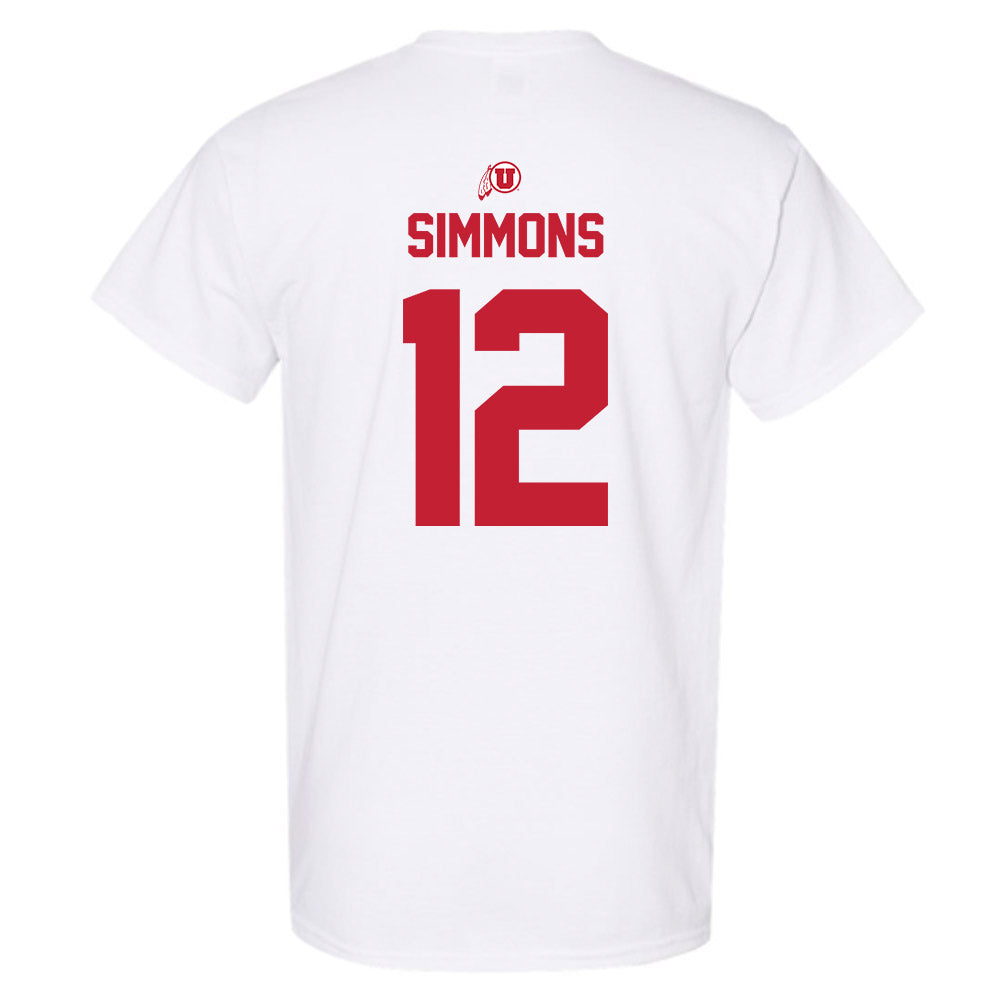 Utah - NCAA Football : Larry Simmons - Classic Shersey T-Shirt-1