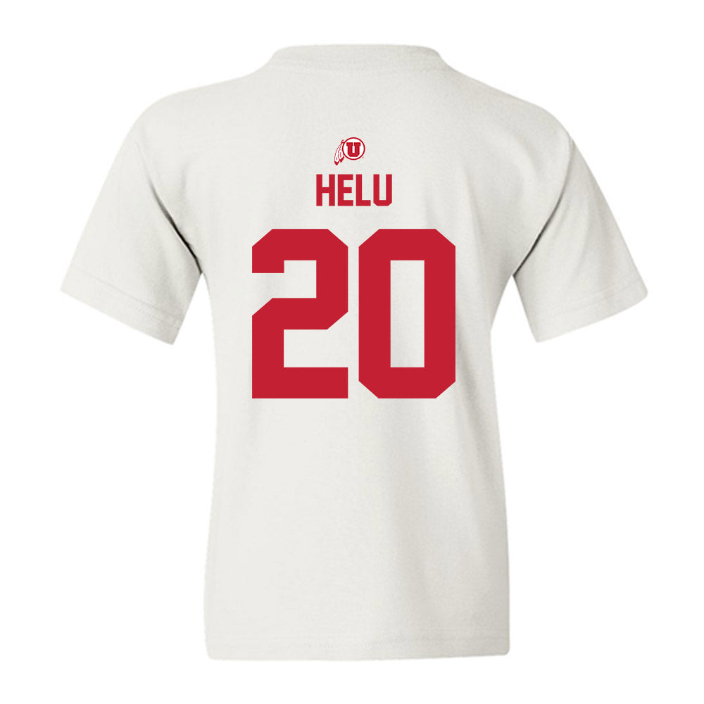 Utah - NCAA Football : Mateaki Helu - Classic Shersey Youth T-Shirt-1
