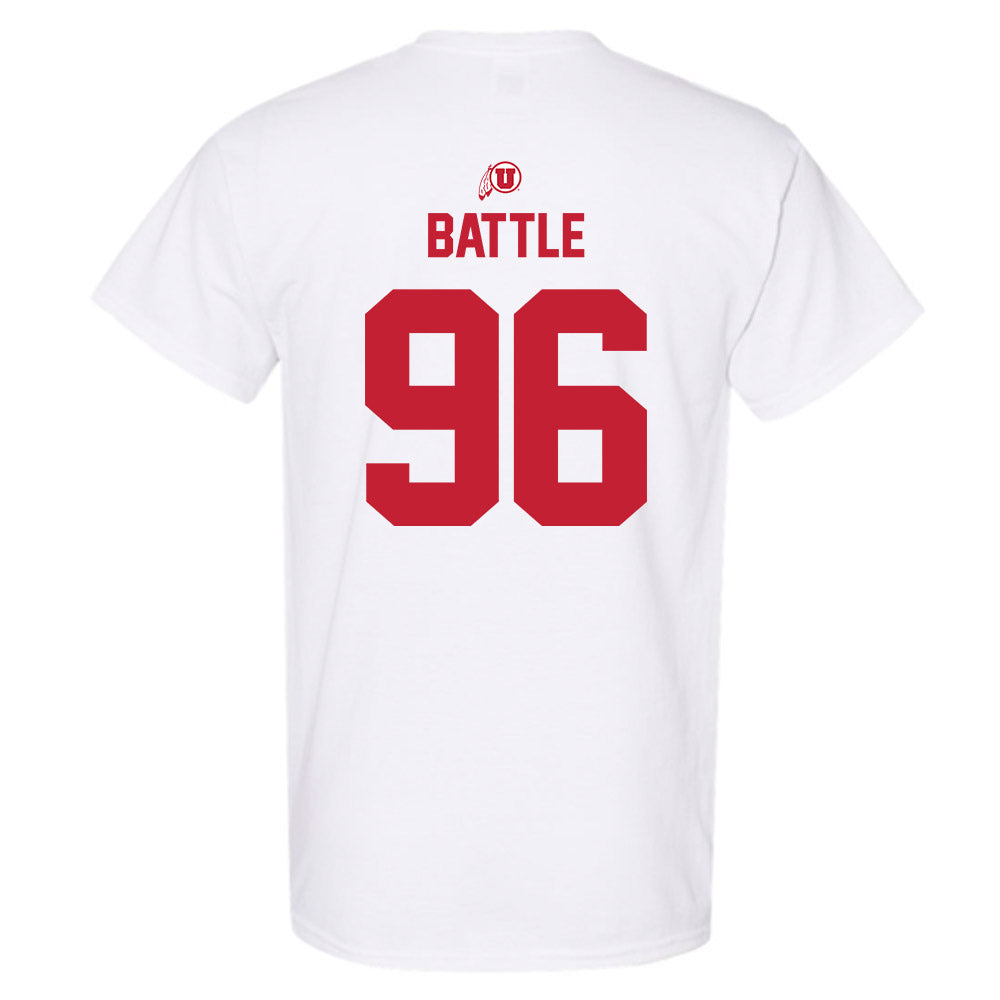Utah - NCAA Football : Dilan Battle - Classic Shersey T-Shirt-1