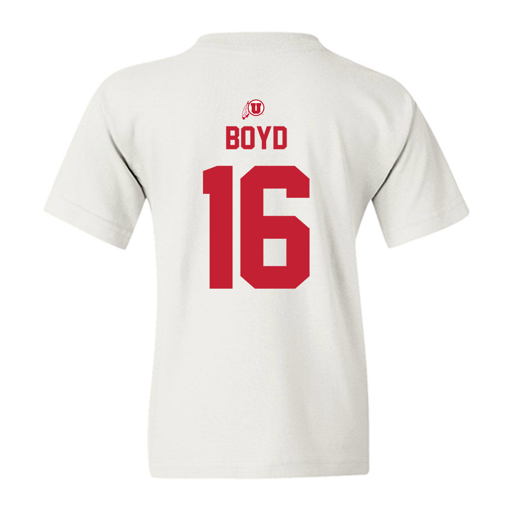 Utah - NCAA Football : Morley Boyd - Classic Shersey Youth T-Shirt-1