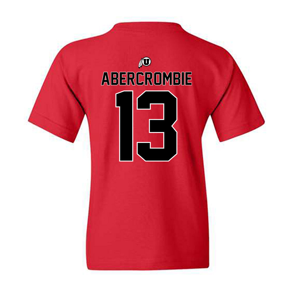 Utah - NCAA Baseball : Justin Abercrombie - Classic Shersey Youth T-Shirt-1