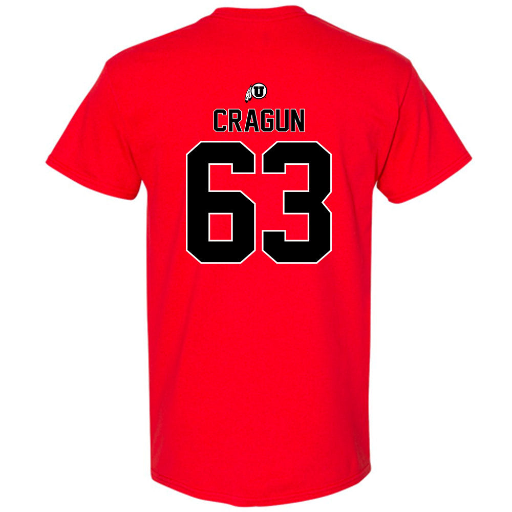 Utah - NCAA Football : Tanner Cragun - Classic Shersey T-Shirt-1