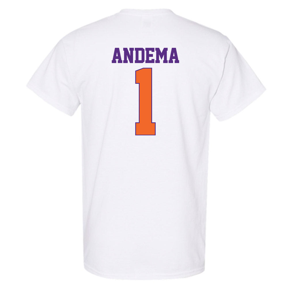 Clemson - NCAA Men's Soccer : Joseph Andema - Classic Shersey T-Shirt-1