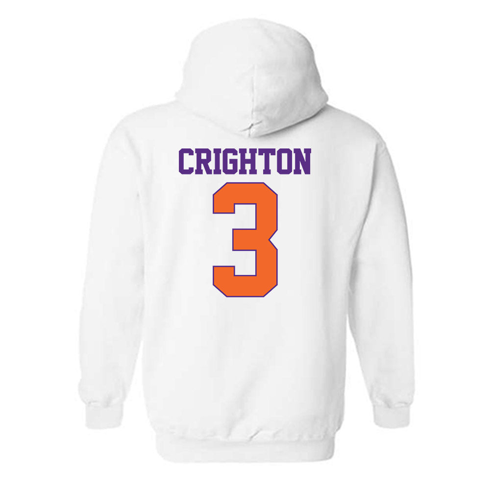Clemson - NCAA Baseball : Jack Crighton - Classic Shersey Hooded Sweatshirt