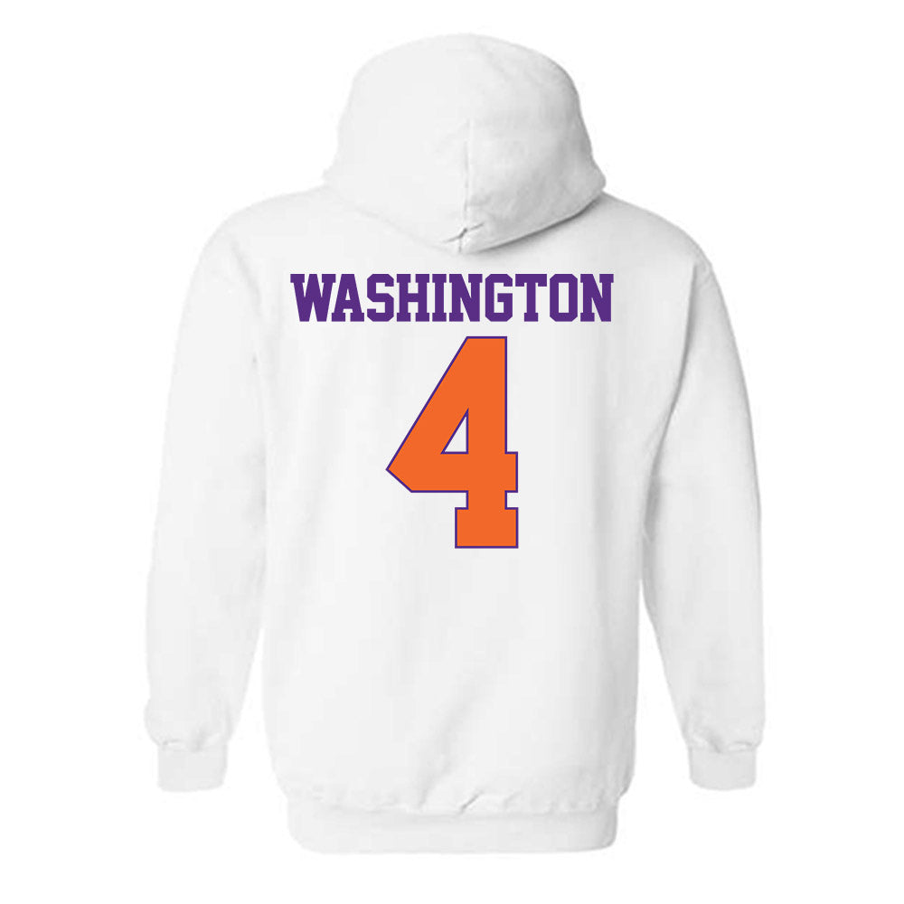 Clemson - NCAA Women's Volleyball : Brianna Washington - Classic Shersey Hooded Sweatshirt-1