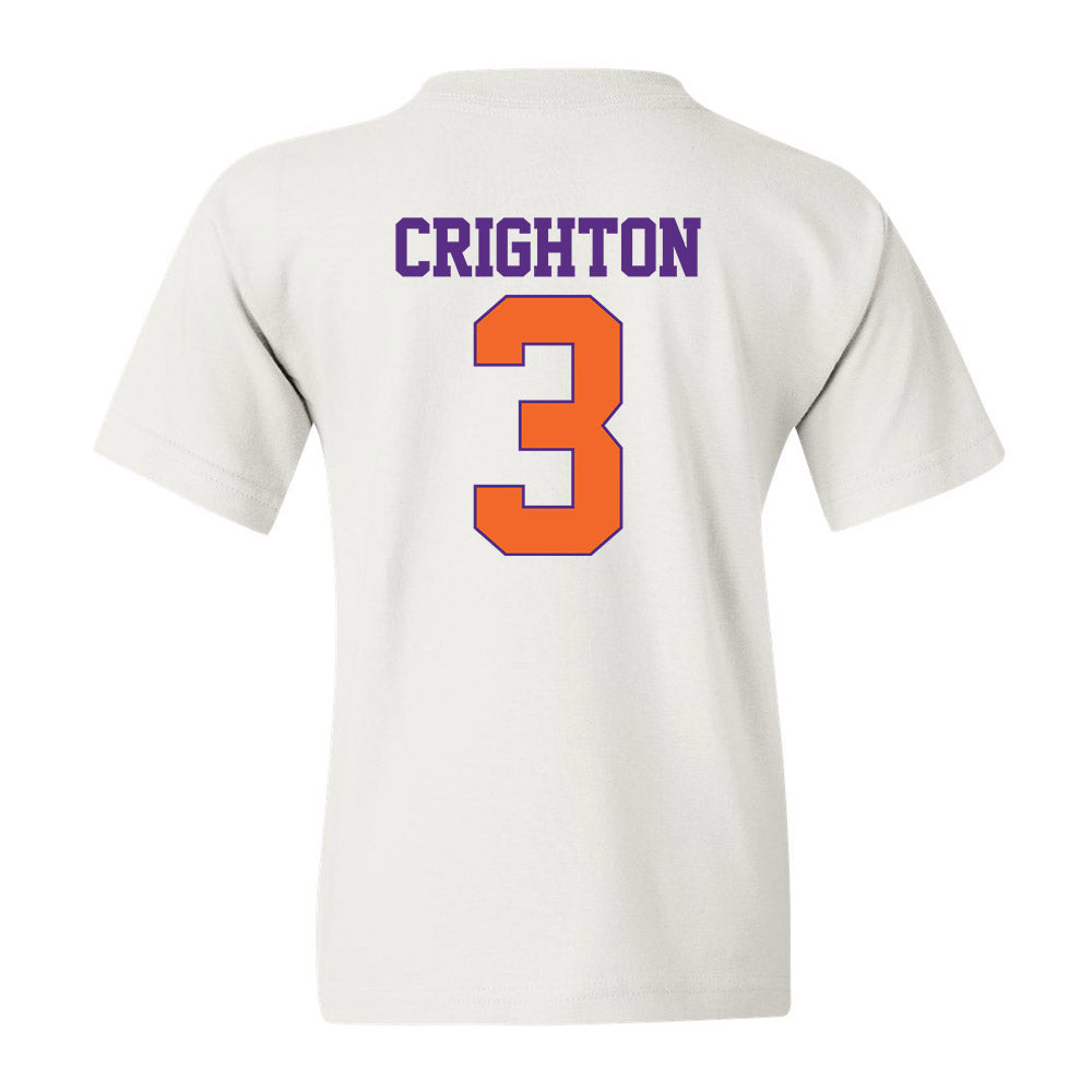 Clemson - NCAA Baseball : Jack Crighton - Youth T-Shirt