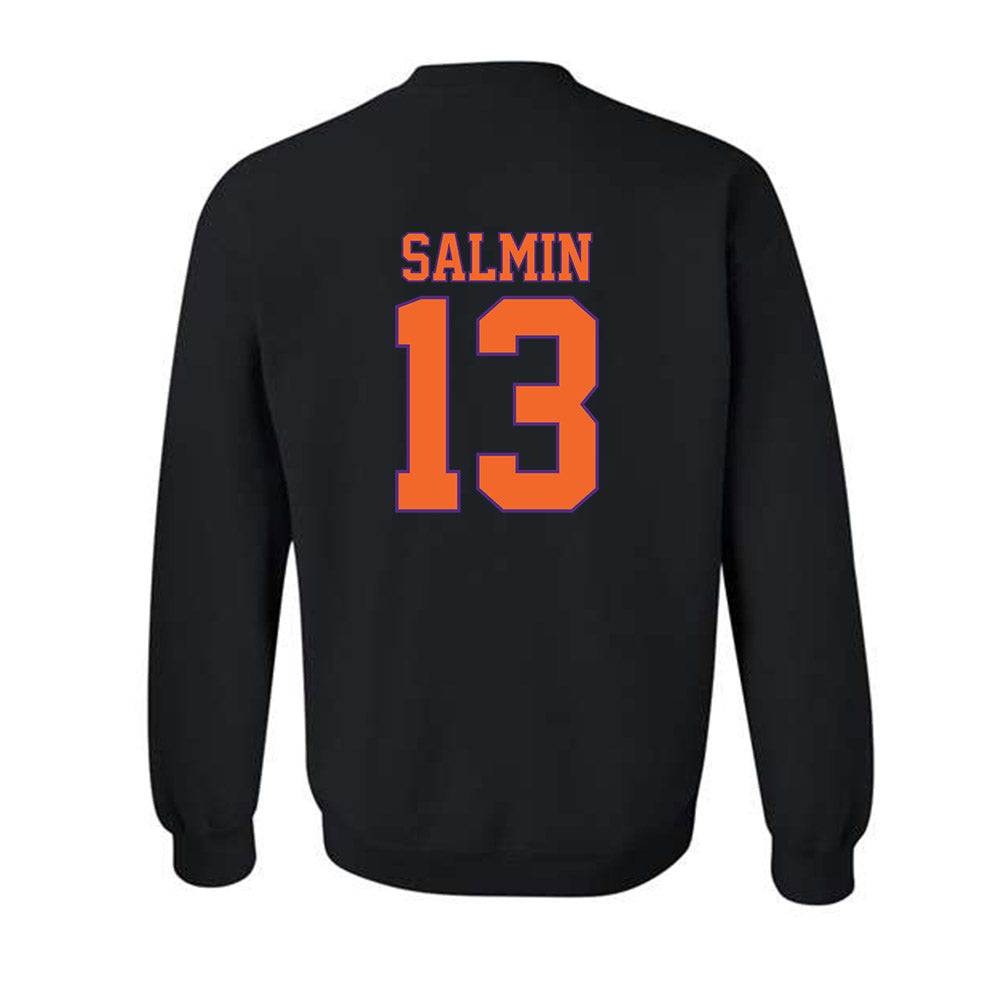 Clemson - NCAA Football : Connor Salmin - Classic Shersey Crewneck Sweatshirt-1