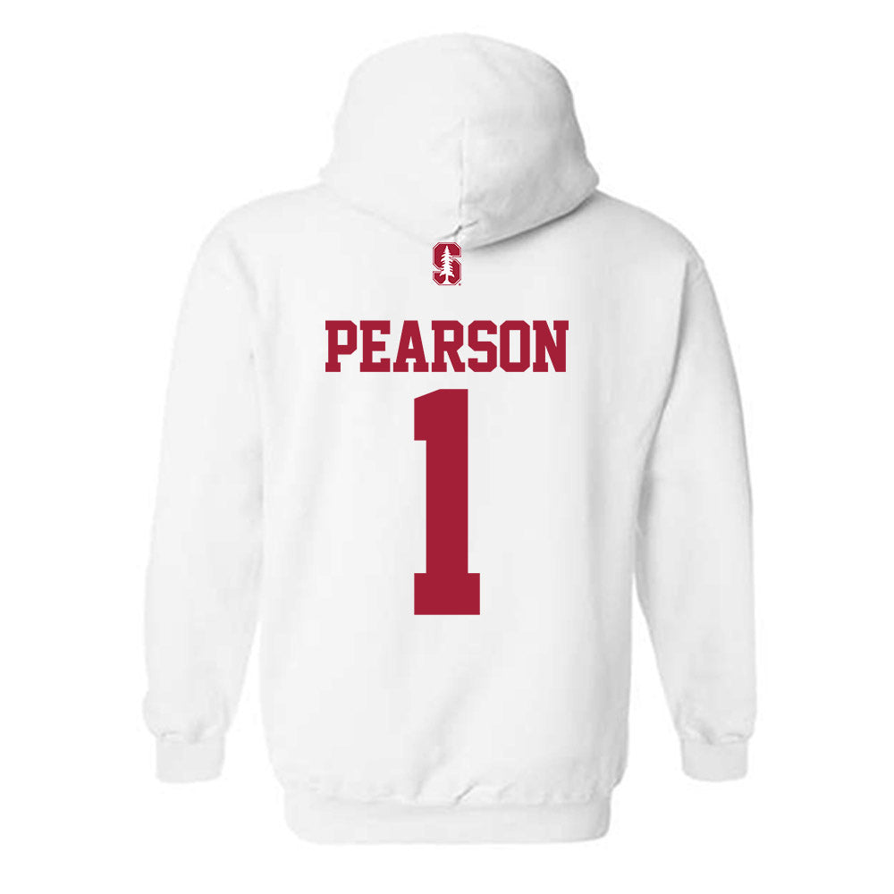 Stanford - NCAA Women's Lacrosse : Lucy Pearson - Classic Shersey Hooded Sweatshirt-1