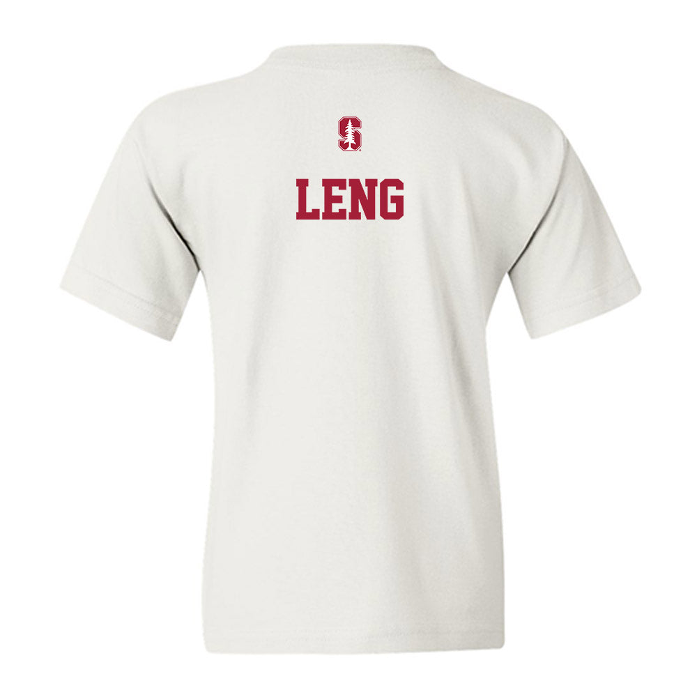 Stanford - NCAA Men's Golf : Jay Leng - Classic Shersey Youth T-Shirt-1