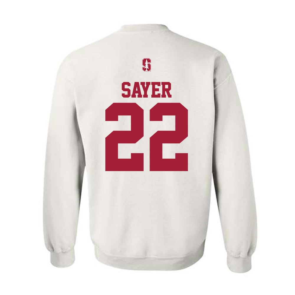 Stanford - NCAA Women's Volleyball : Erika Sayer - Classic Shersey Crewneck Sweatshirt-1