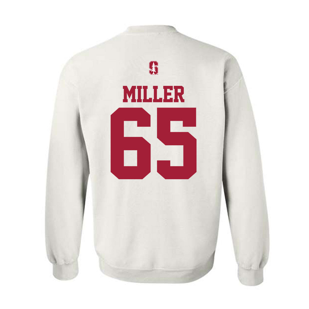Stanford - NCAA Football : Jalayne Miller - Classic Shersey Crewneck Sweatshirt-1