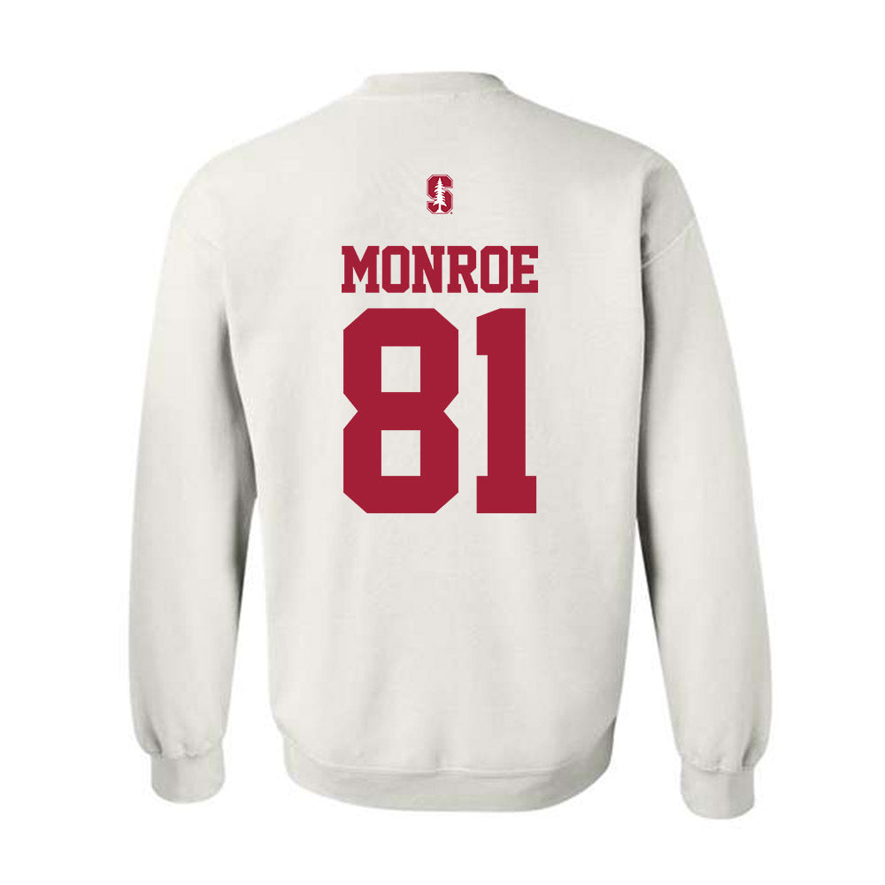 Stanford - NCAA Football : Marcus Monroe - Classic Shersey Crewneck Sweatshirt-1