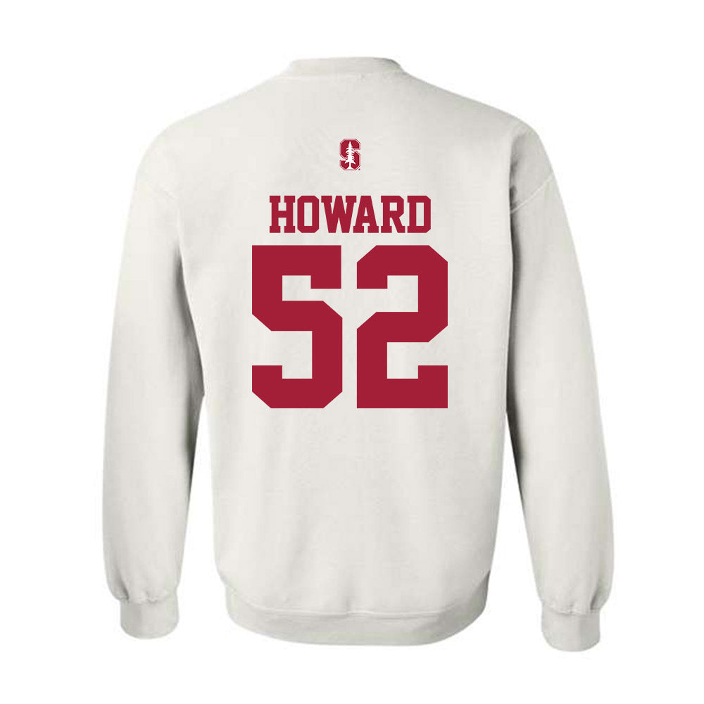 Stanford - NCAA Football : Sarrel Howard - Classic Shersey Crewneck Sweatshirt-1