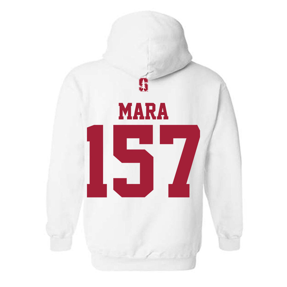 Stanford - NCAA Wrestling : Jason Mara - Classic Shersey Hooded Sweatshirt-1