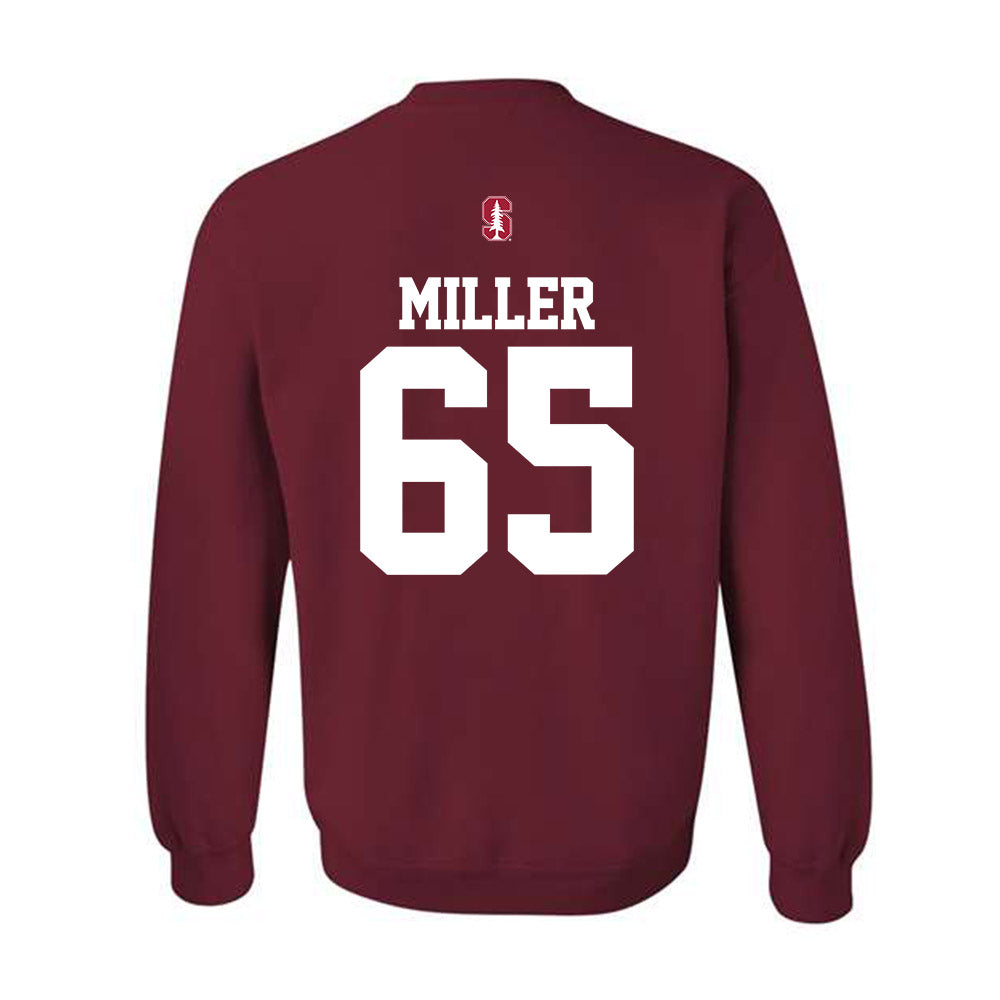 Stanford - NCAA Football : Jalayne Miller - Classic Shersey Crewneck Sweatshirt-1