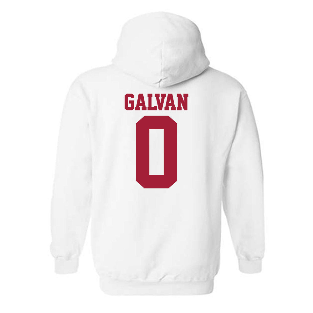 Stanford - NCAA Football : Jahsiah Galvan - Classic Shersey Hooded Sweatshirt-1
