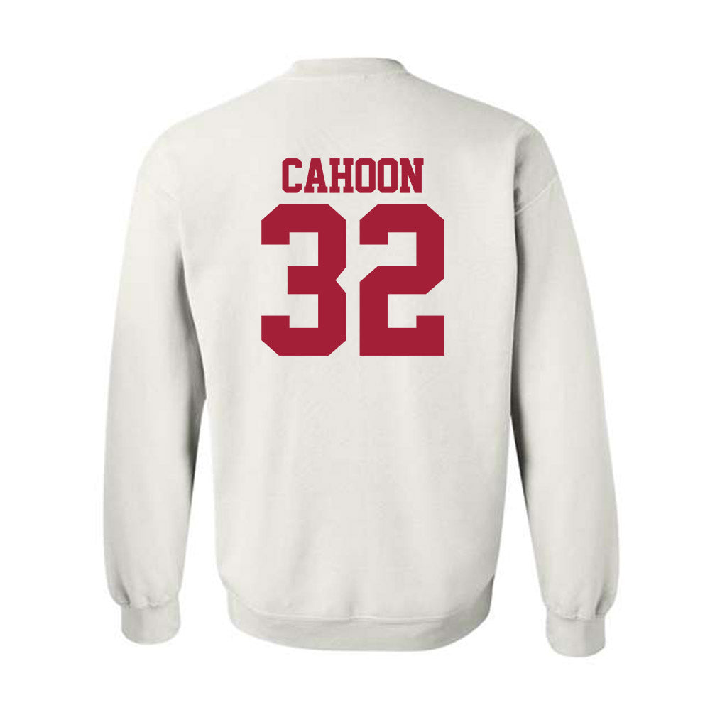 Stanford - NCAA Football : Chase Cahoon - Classic Shersey Crewneck Sweatshirt-1