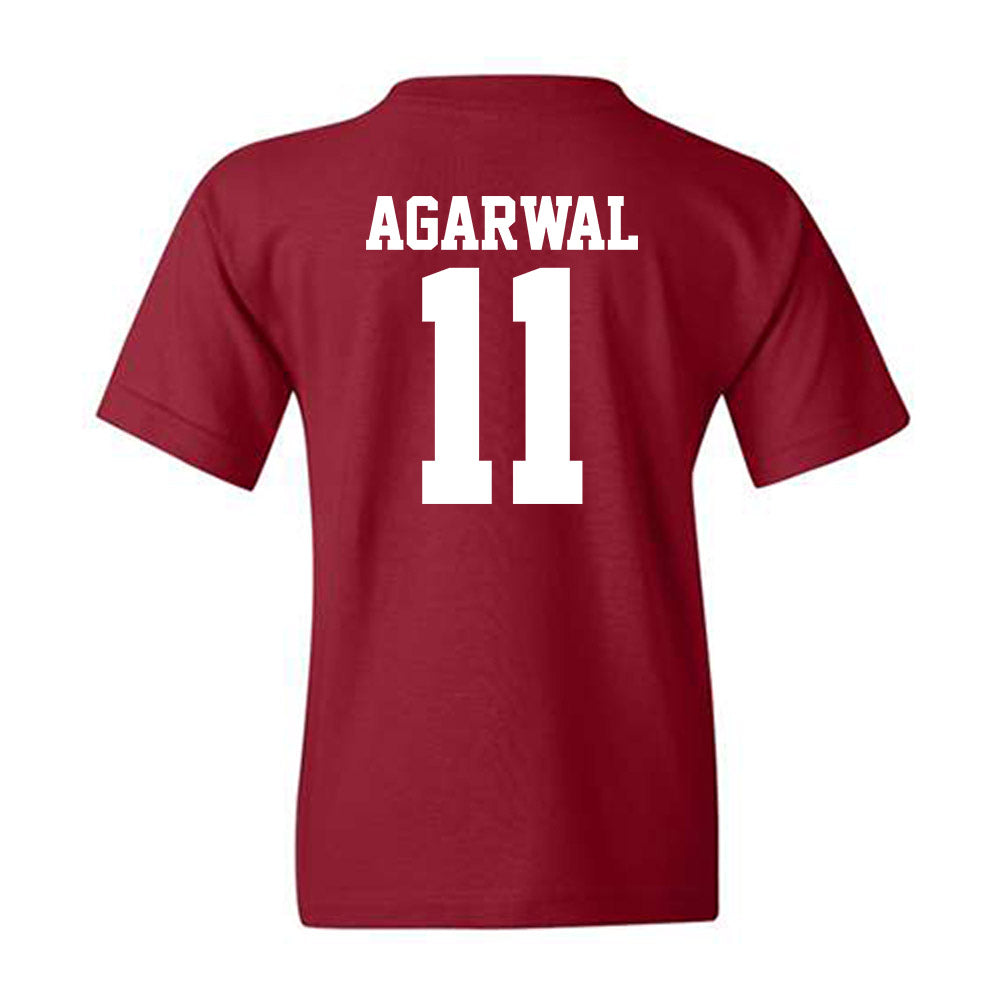 Stanford - NCAA Men's Basketball : Ryan Agarwal - Classic Shersey Youth T-Shirt-1