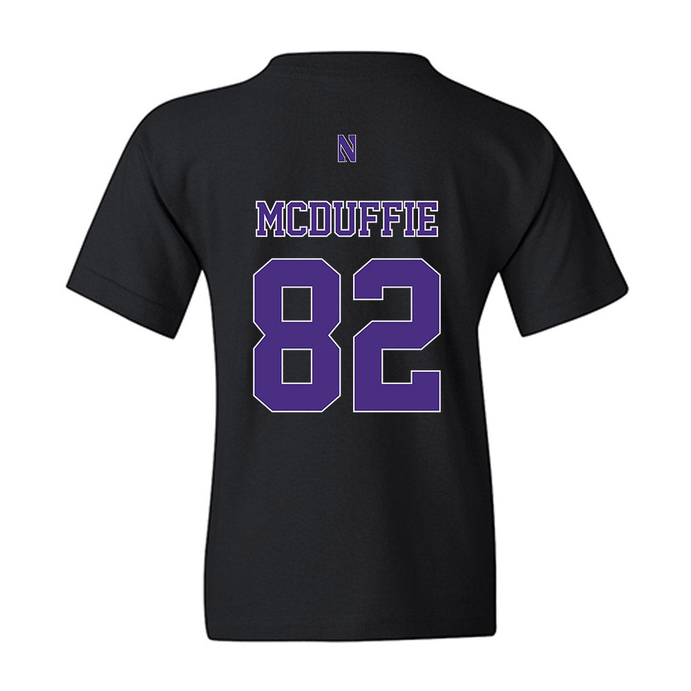 Northwestern - NCAA Football : Jaden McDuffie - Classic Shersey Youth T-Shirt-1