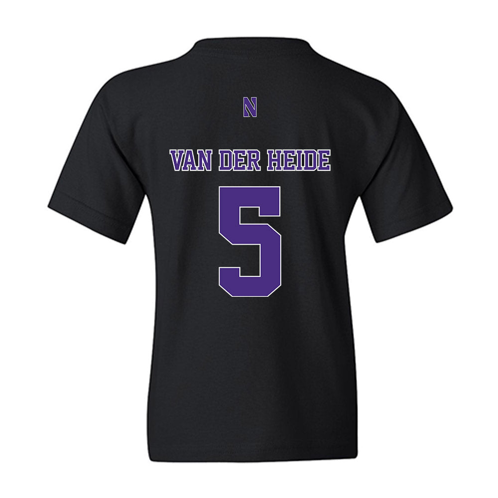 Northwestern - NCAA Men's Soccer : Dimas Van der Heide - Classic Shersey Youth T-Shirt-1