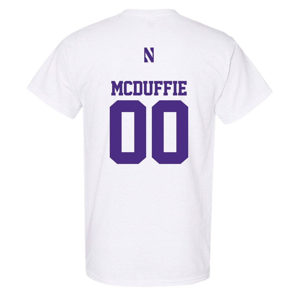 Northwestern - NCAA Football : Jaden McDuffie - Classic Shersey T-Shirt-1