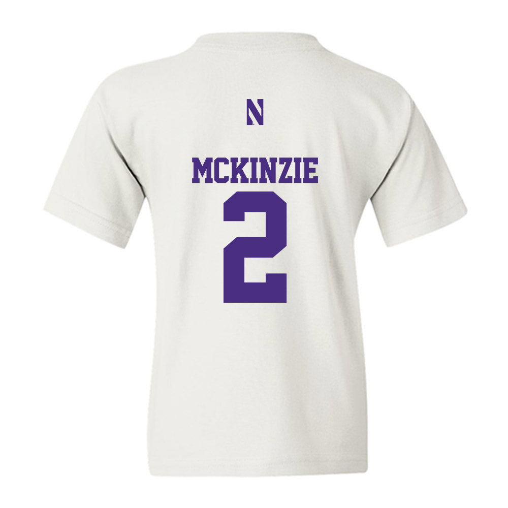 Northwestern - NCAA Football : Kobie McKinzie - Classic Shersey Youth T-Shirt-1