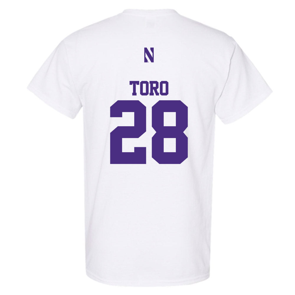 Northwestern - NCAA Men's Soccer : Luca Toro - Classic Shersey T-Shirt-1