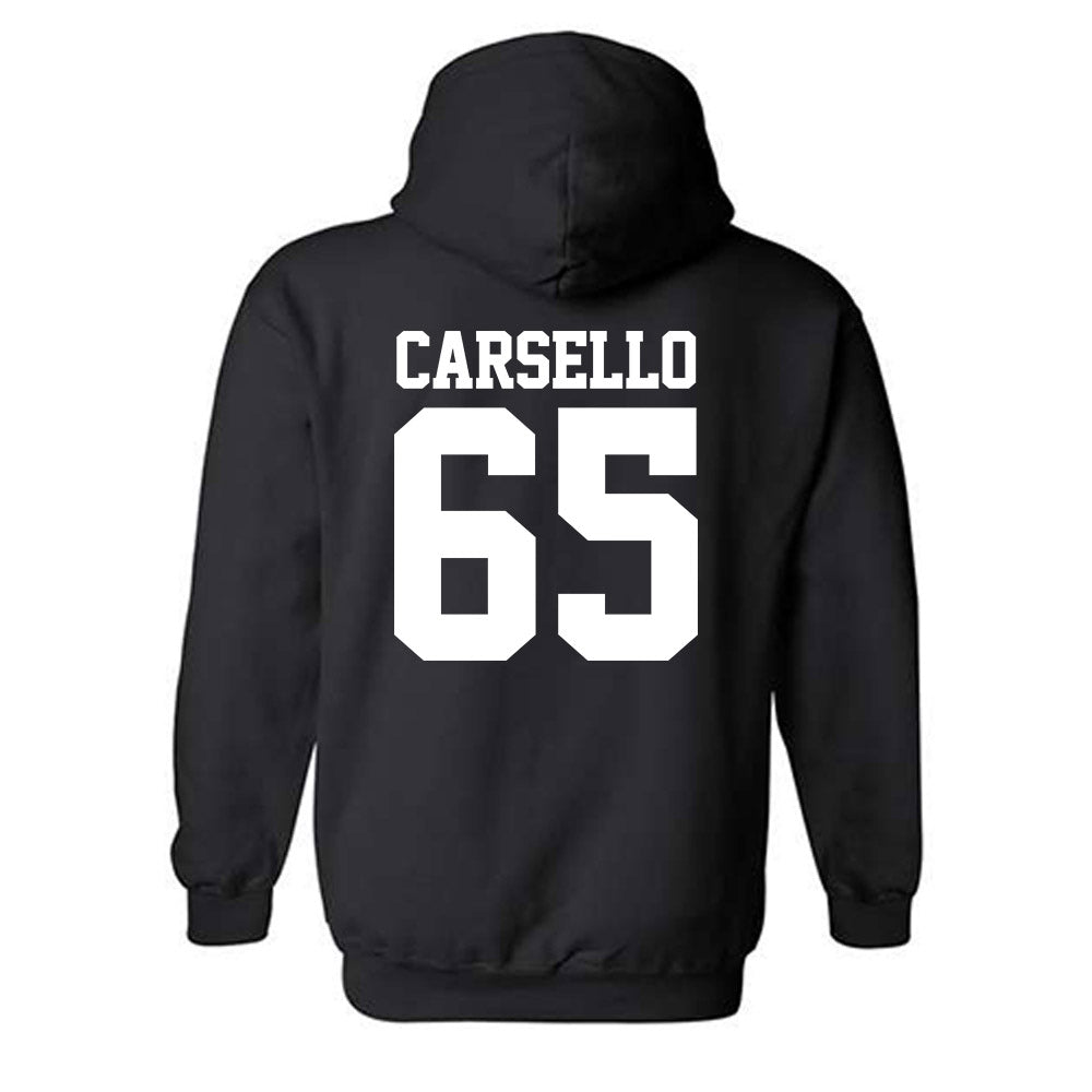 Northwestern - NCAA Football : Jackson Carsello - Classic Shersey Hooded Sweatshirt-1