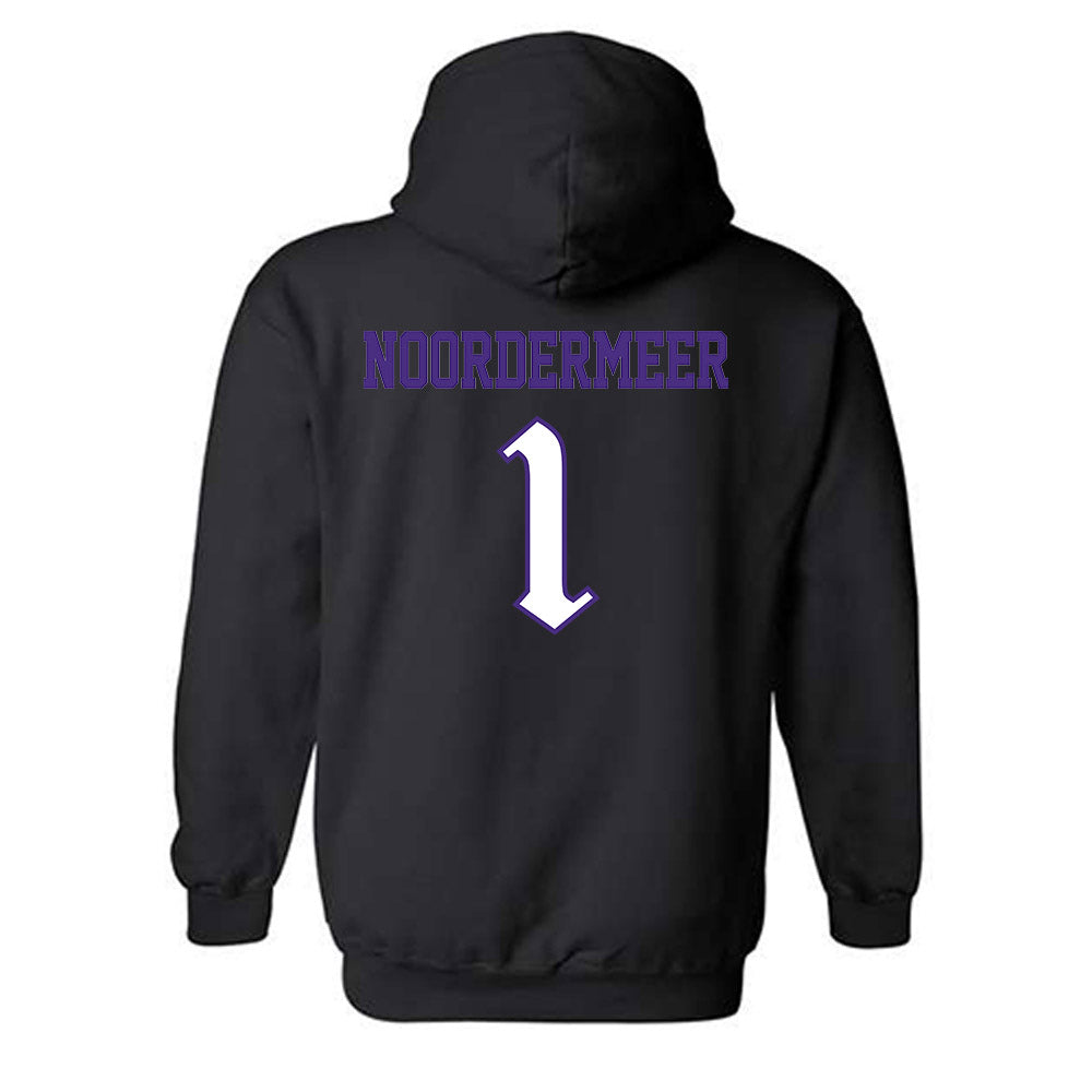 Northwestern - NCAA Women's Volleyball : Sienna noordermeer - Hooded Sweatshirt-1