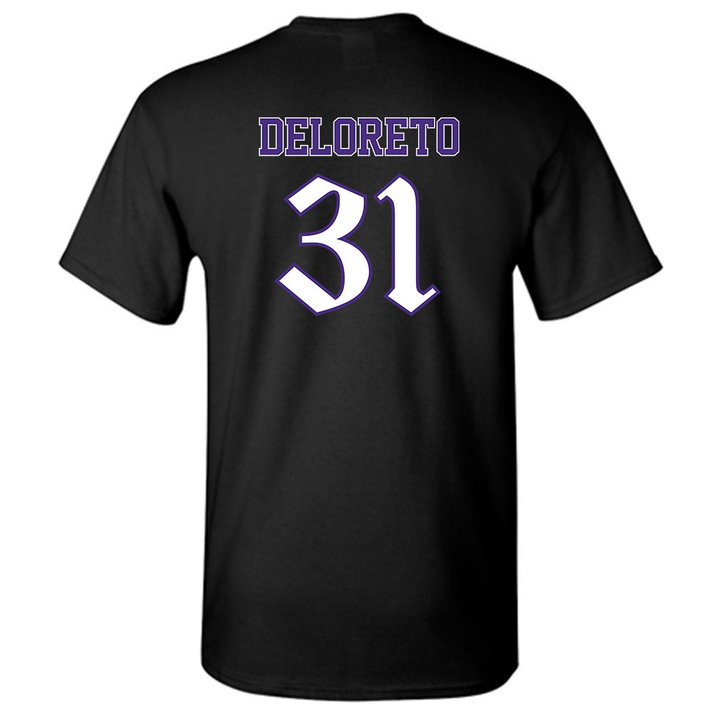 Northwestern - NCAA Baseball : Dominic DeLoreto - T-Shirt-1