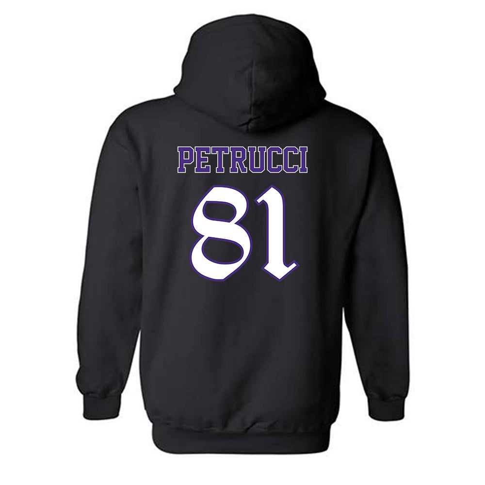 Northwestern - NCAA Football : Christopher Petrucci - Hooded Sweatshirt-1