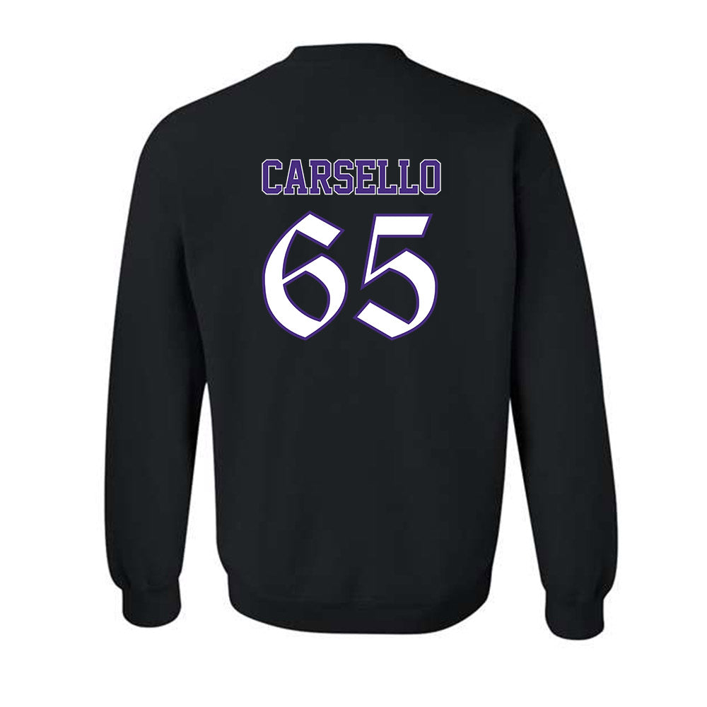 Northwestern - NCAA Football : Jackson Carsello - Crewneck Sweatshirt-1