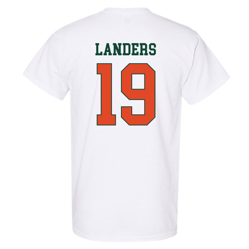 Miami - NCAA Women's Soccer : Maddie Landers - Classic Shersey T-Shirt-1