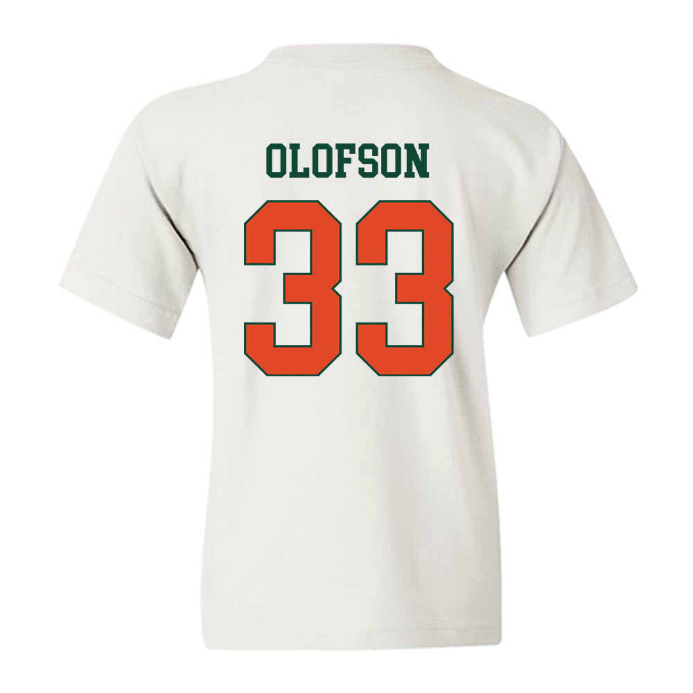 Miami - NCAA Women's Soccer : Atlee Olofson - Classic Shersey Youth T-Shirt-1