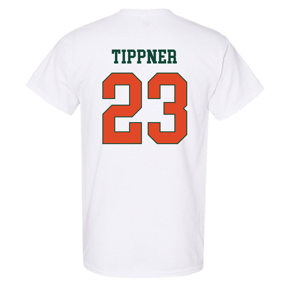 Miami - NCAA Women's Basketball : Meredith Tippner - Classic Shersey T-Shirt-1