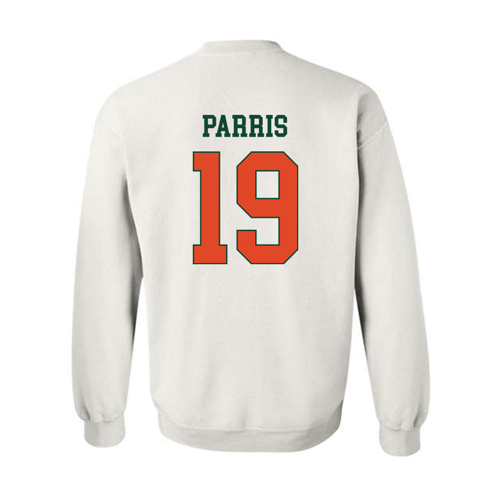 Miami - NCAA Football : Milan Parris - Classic Shersey Crewneck Sweatshirt-1