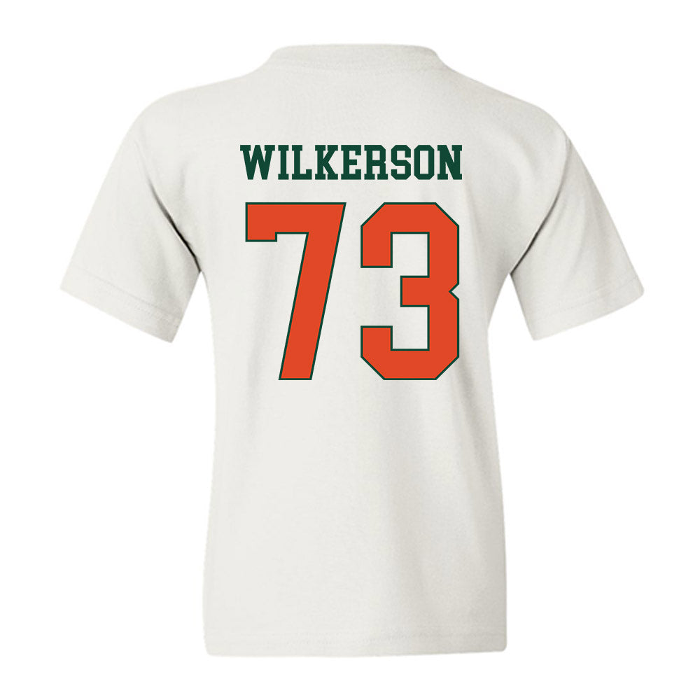 Miami - NCAA Football : Jaden Wilkerson - Classic Shersey Youth T-Shirt-1