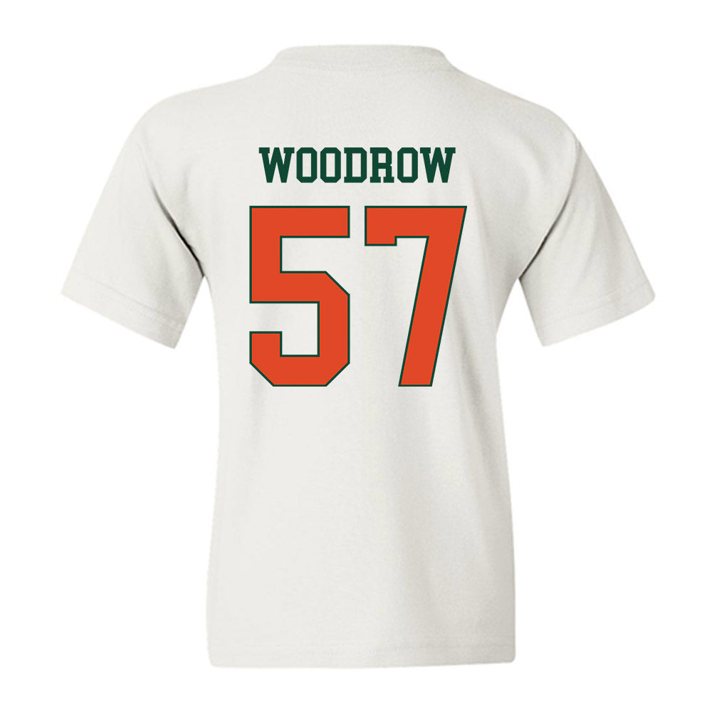 Miami - NCAA Football : Rhys Woodrow - Classic Shersey Youth T-Shirt-1